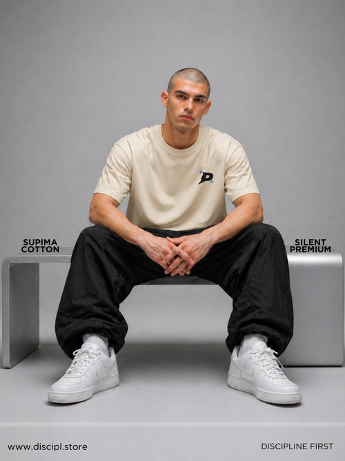 Core Embroidery series (Beige)