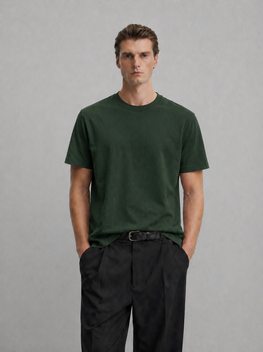 discipl Classic Tees (Bottle Green)