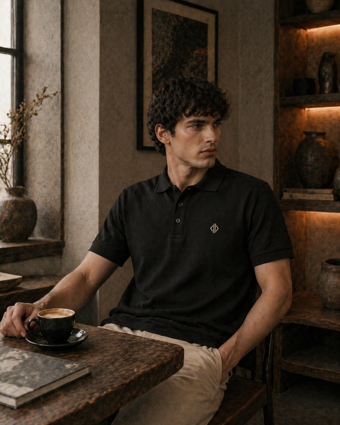 Silence Polo (Black)