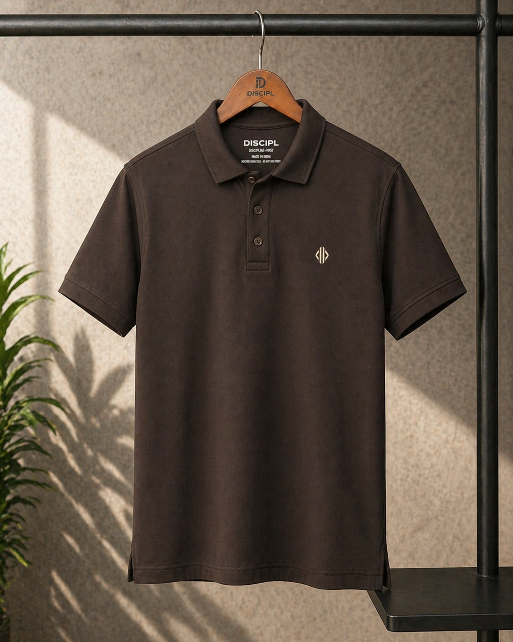Silence Polo (Coffee Brown)