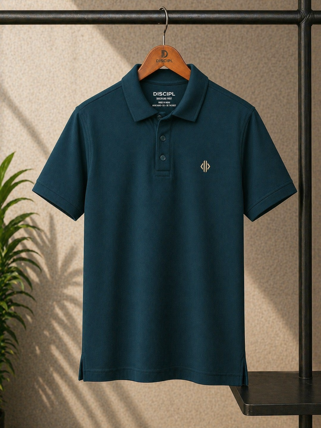 Silence Polo (Petrol blue)