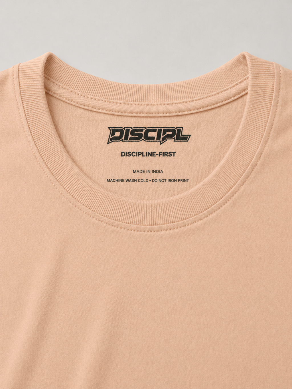 Discipl Classic Tees (Peach)